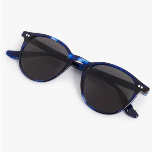 Krewe Landry Polarized Sunglasses - Indigo Tortoise - Picture 3 of 7